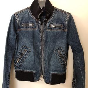 Denim Moto Jacket